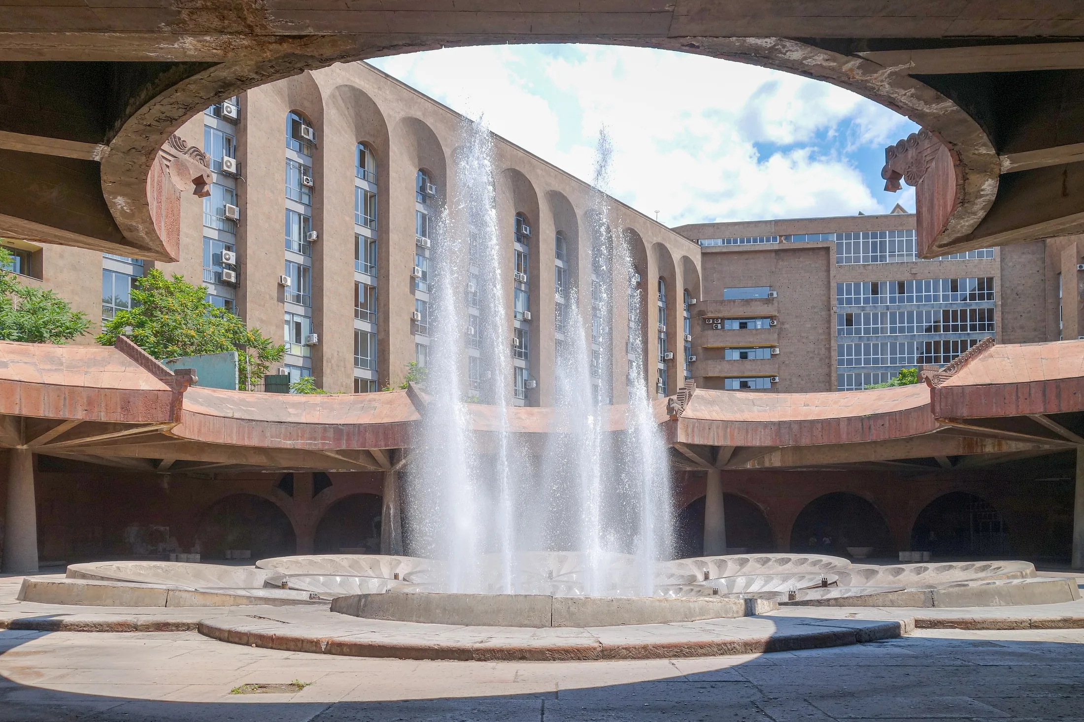 Republic Square Metro Station Fountains in Yerevan 2019-06-20v2 in or near Yerevan, Armenia