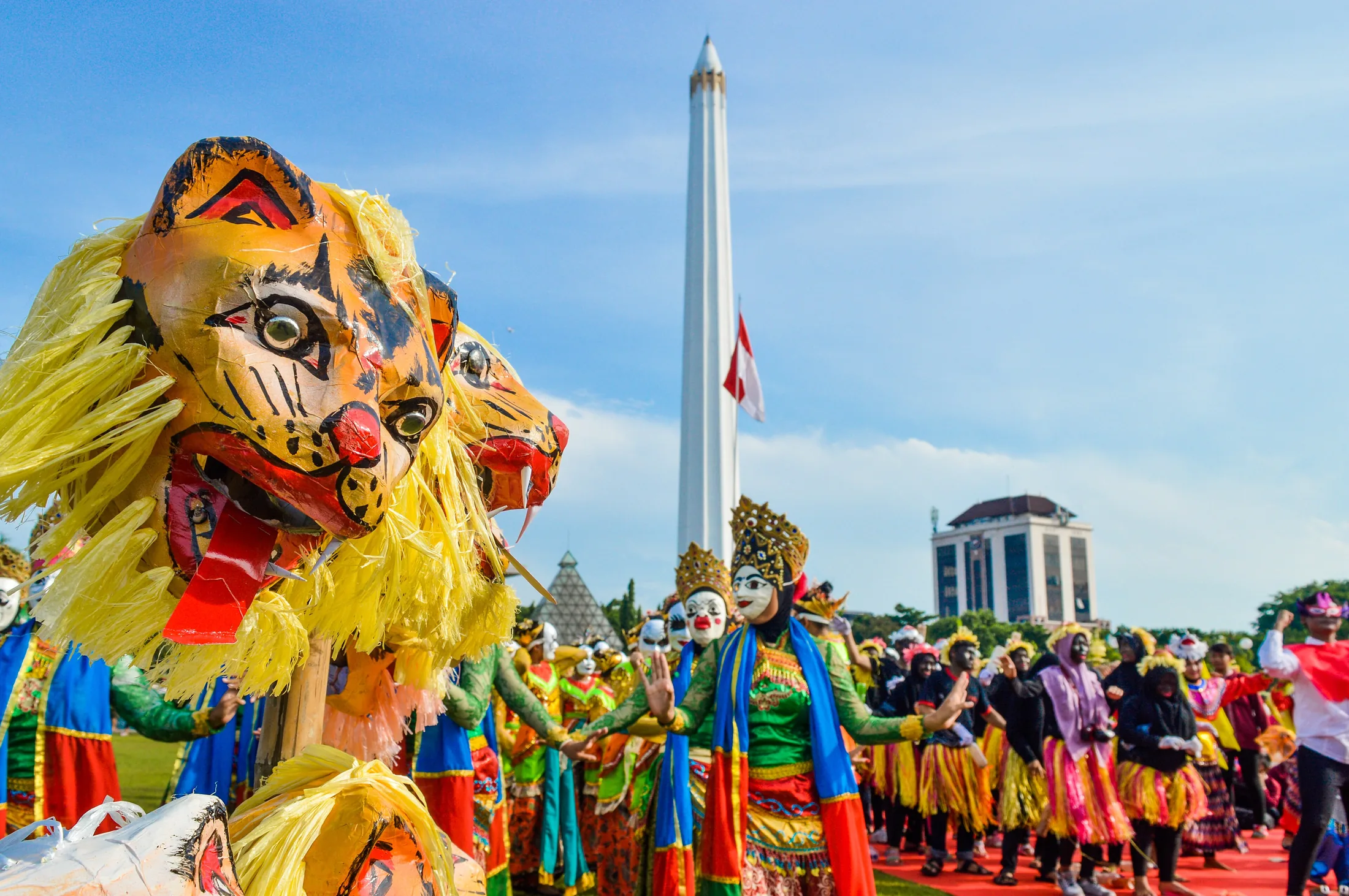 Tari Topeng 2 in or near Surabaya, Indonesia