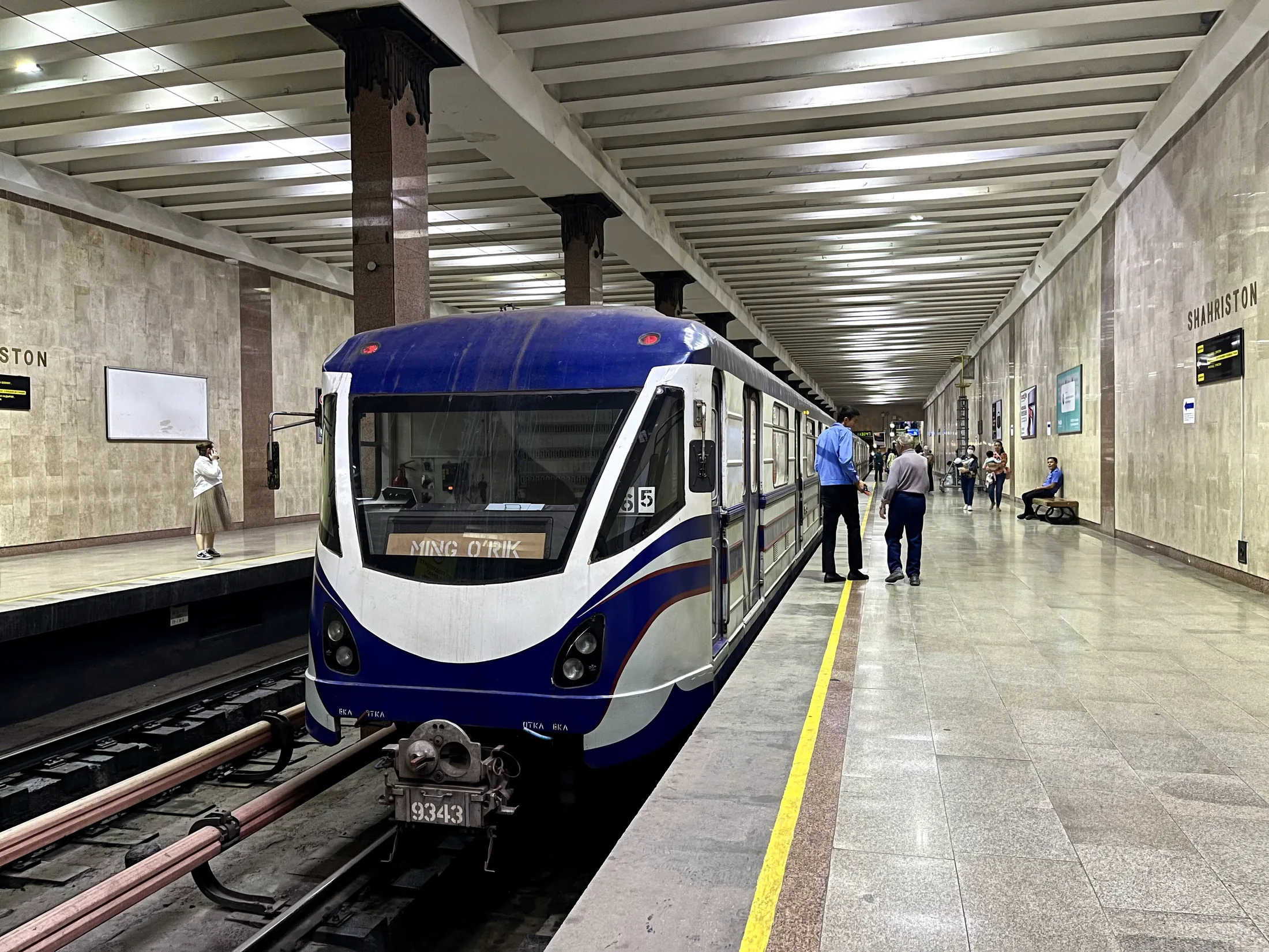 Shahriston (Tashkent Metro) 2023 in or near Tashkent, Uzbekistan