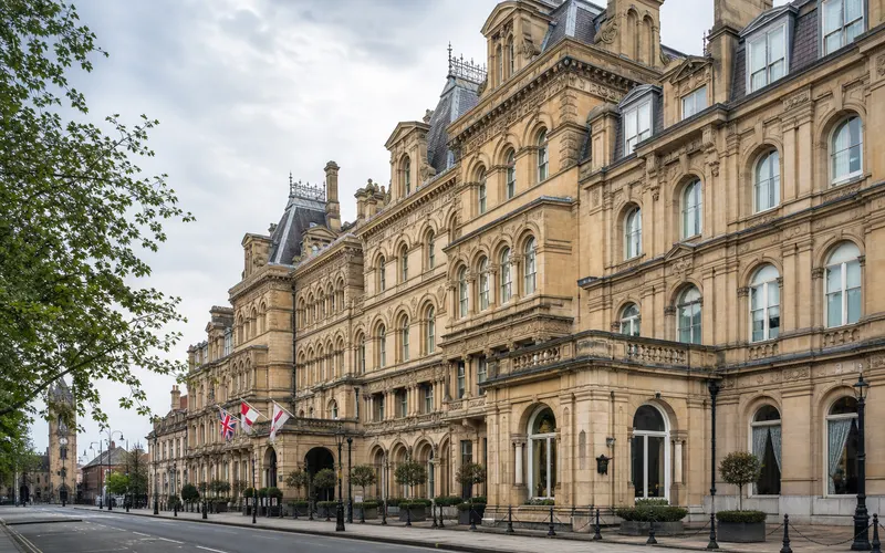 AI-generated realistic daylight view of The Grand, York in England