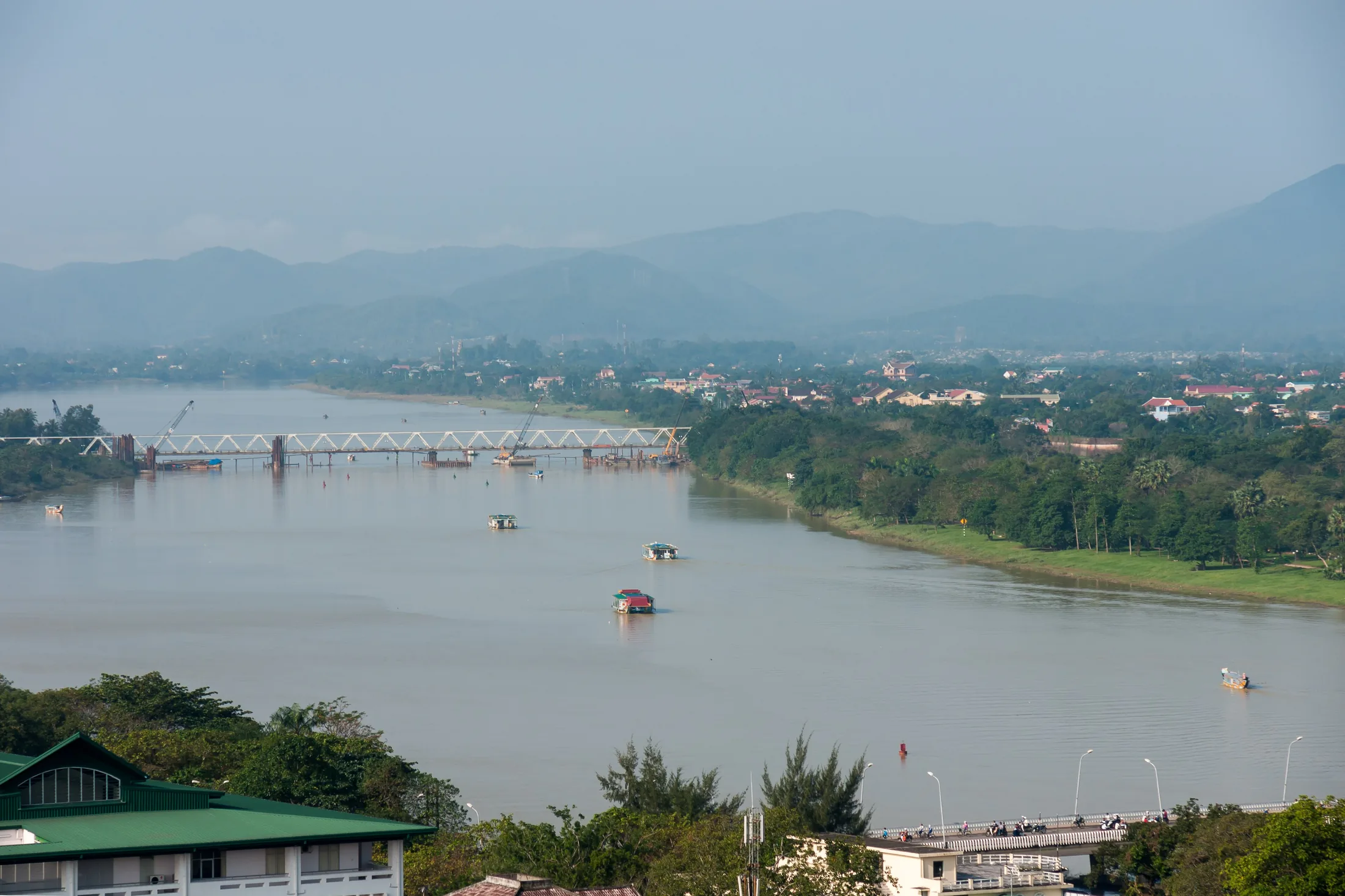 Hue Vietnam Perfume-River-01 in or near Hue, Vietnam